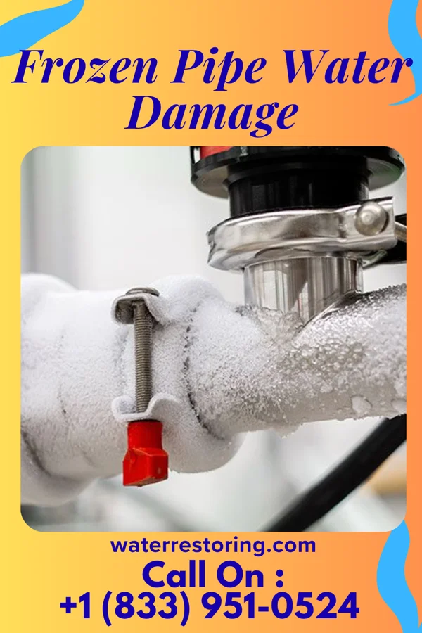 Frozen Pipe Water Damage in Celina, OH